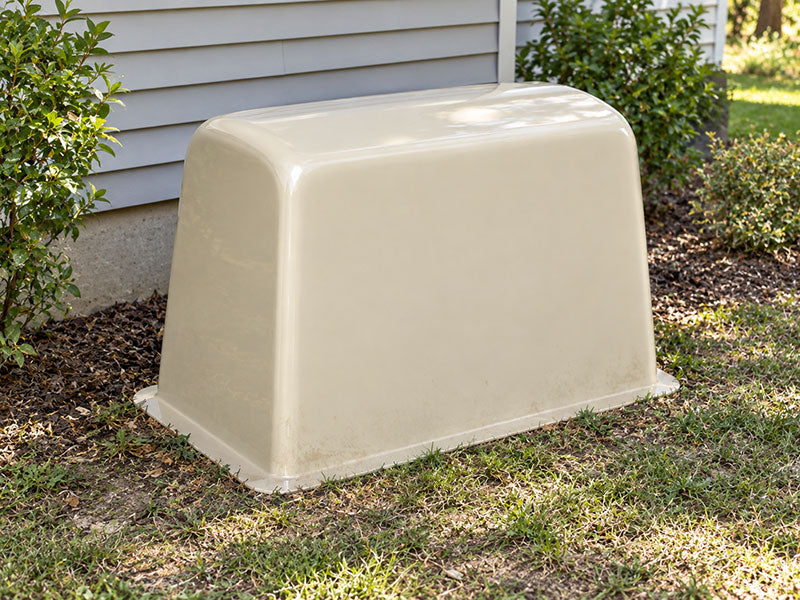 Piedmont Fiberglass Well Cover - 58″ L × 34″ W × 44″ H
