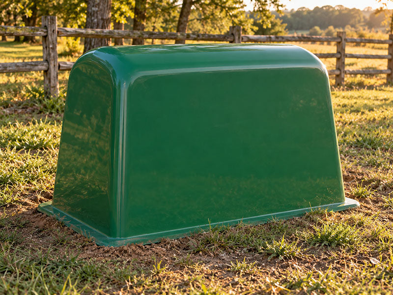Piedmont Fiberglass Well Cover - 58″ L × 34″ W × 44″ H