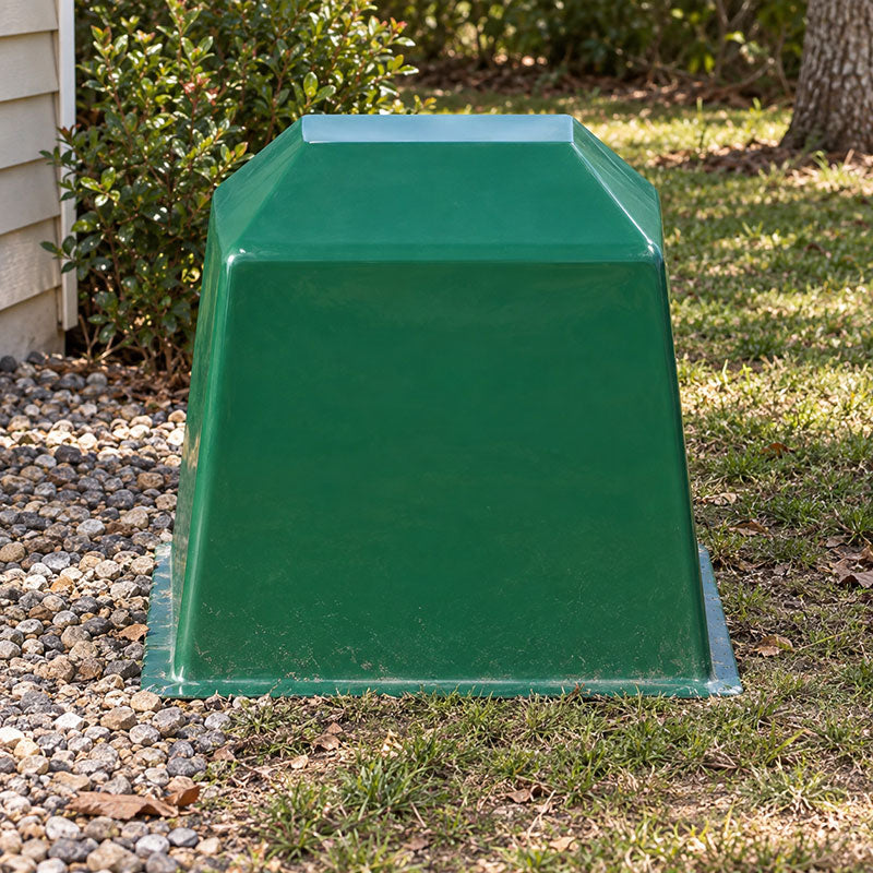 Piedmont Fiberglass Well Cover - 40″ L × 35″ W × 38″ H