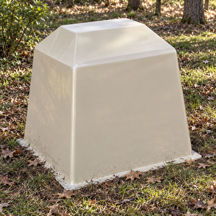 Piedmont Fiberglass Well Cover - 40″ L × 35″ W × 38″ H