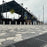 ACO K300 heavy duty trench drain in a stadium plaza
