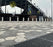 ACO K300 trench drain outside a stadium
