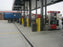 ACO PowerDrain S100K trench drain across a fuel station court

