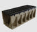 ACO PowerDrain S300K polymer concrete channel drain with grate
