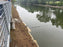 Coir mat on riverside