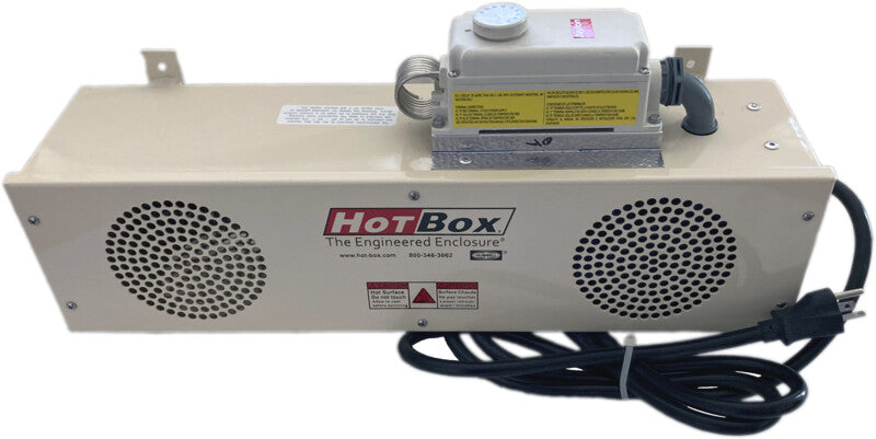 Hot Box - 1000W - 120V - Single Phase Heater with Thermostat & Fan - ACI1000-120