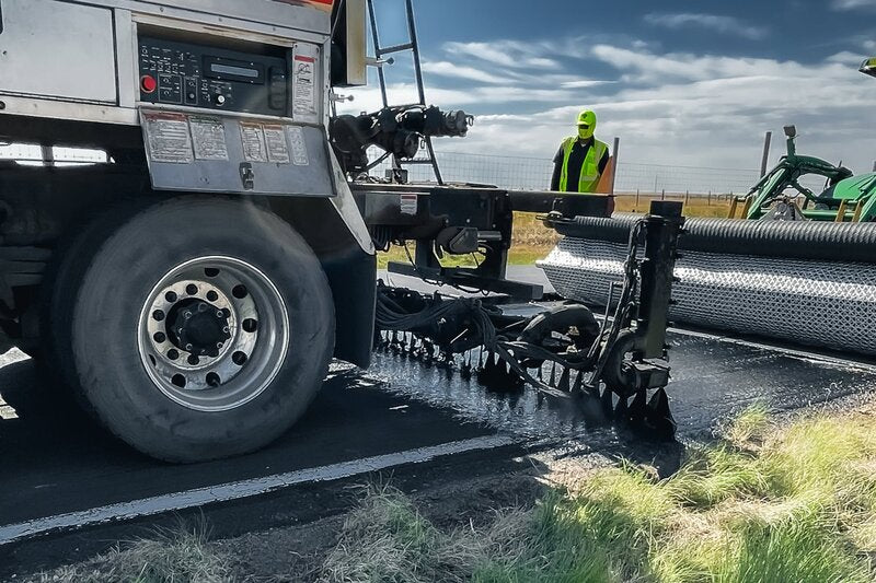 Virginia VDOT - 245.03(i) - Paving Interlayer Fabric - Type 2 - Woven - 10.5' x 360' - P4598-10.5