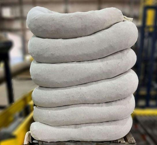 Filtrexx SiltSoxx - Natural Original - 5" x 10' - 40 Segments - 400 Linear Ft - Cotton