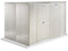 Backflow Enclosure - 1000DS-AL - 4 Doors - Safe-T-Cover