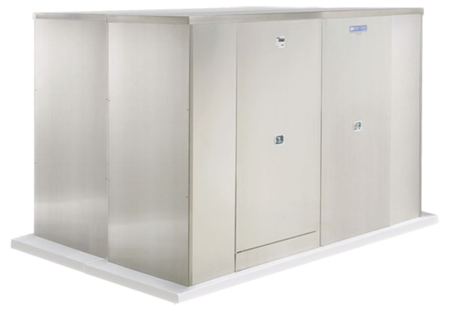 Backflow Enclosure - 600DS-AL - 4 Doors - Safe-T-Cover