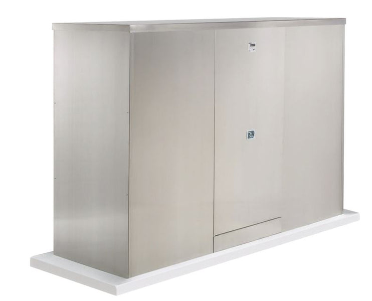 Backflow Enclosure - 800-AL - 3 Doors - Safe-T-Cover — Eastgate Supply
