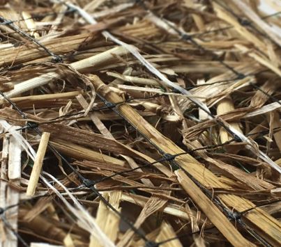 70% Straw 30% Coconut Double Net - Biodegradable Erosion Control Blanket