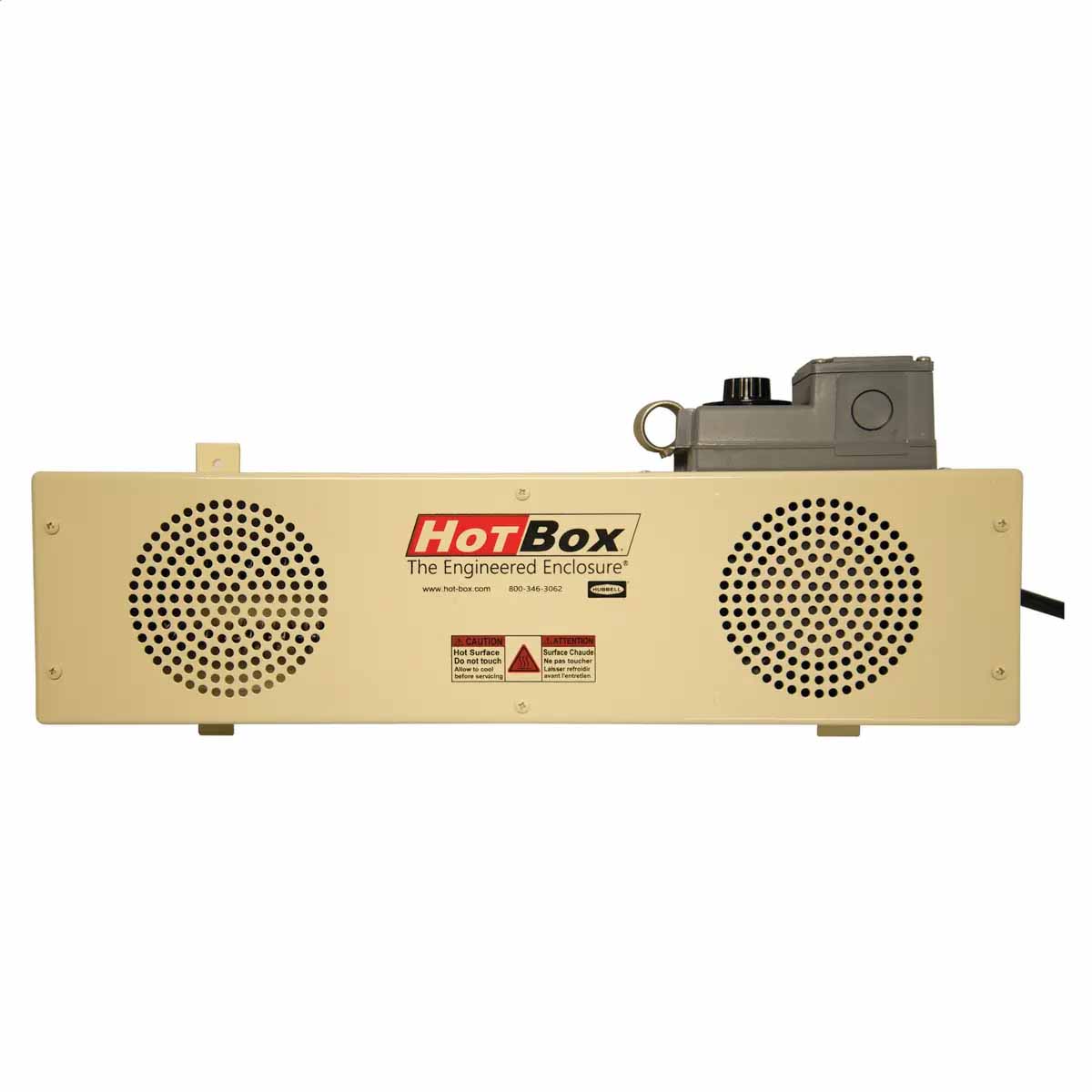 家電 HOT  BOX Hot Box - 1500W - 120V - Single Phase Heater with Thermostat & Fan