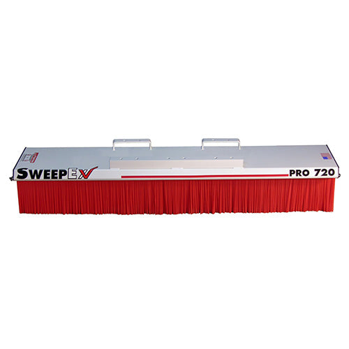 72 Skid Steer Pick up Box Broom Sweeper with Edge Brush