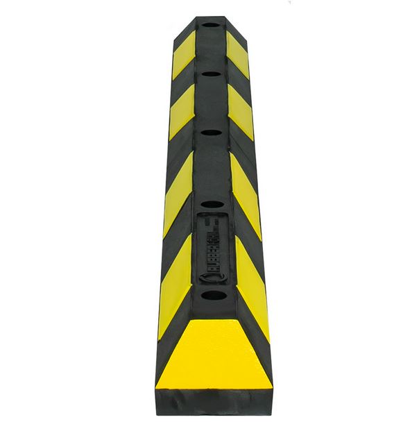 Rubber Wheel Stops - 72" L x 6" W x 4" H