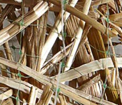 Landlok CS2 - Double Net Straw/Coconut Blanket - 8' x 112.5'
