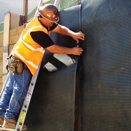 Mel Drain 5035-B - 48" x 50' Geocomposite - With Backing