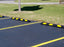 Rubber Wheel Stops - 72" L x 6" W x 4" H